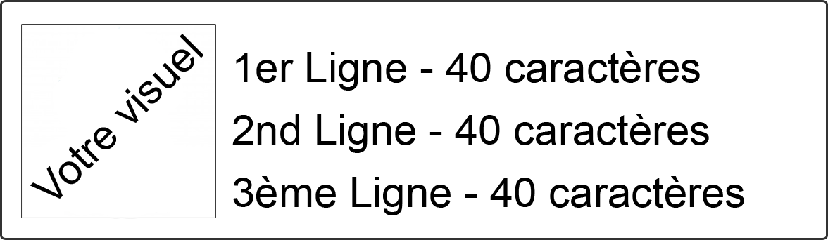 Démonstration de personnalisation d'étiquette nominative