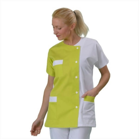 Tunique Médicale couleur Blanche et verte