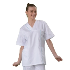Tunique Médicale Imprimée Infirmière Aide Soignante Crèche Fermeture - 4