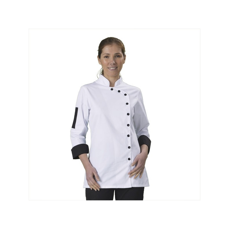 Manteau de Chef brodé personnalisé Veste de Chef personnalisée Tenue de Travail de Chef Cuisine Nourriture Vêtements Uniforme pour Hommes Femmes 