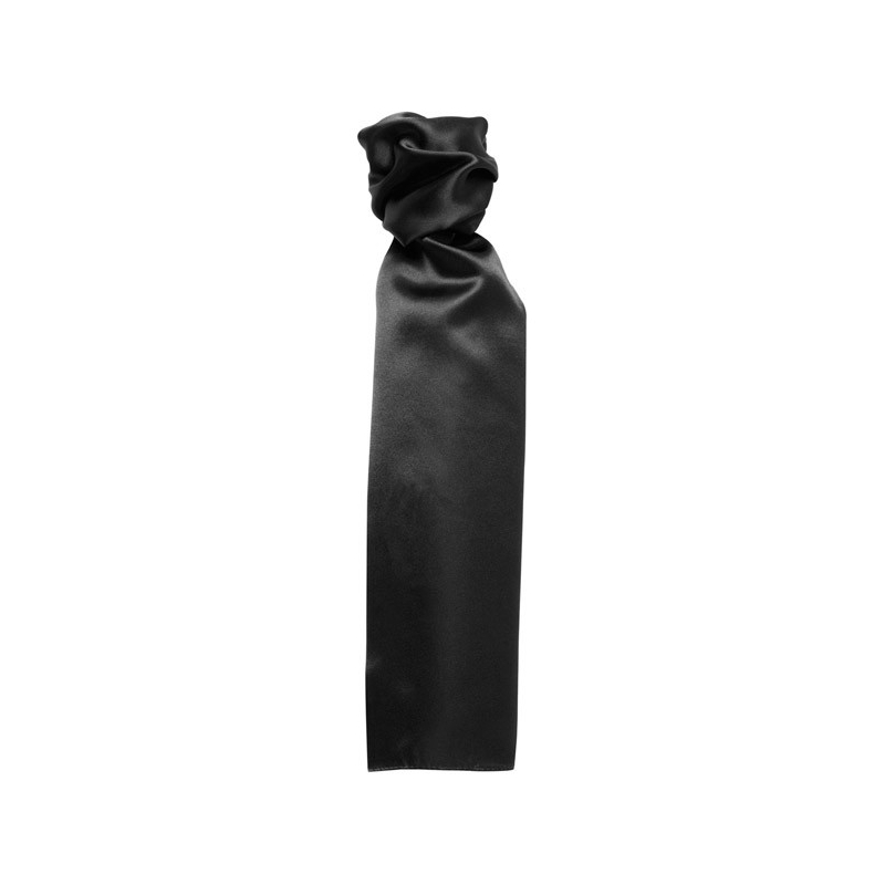 Foulard Femme Noir Et Gris Marbré - Occasion En Très Bon état - Accessoire Fête Ou Mariage