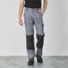 Pantalon de travail Gris et noir Multi poches avec poches genouillères Pantalon de travail Gris et noir Multi poches avec poches genouillères