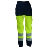 PBV PANTALON HV EN20471 MARINE/JAUNE PBV PANTALON HV EN20471 MARINE/JAUNE