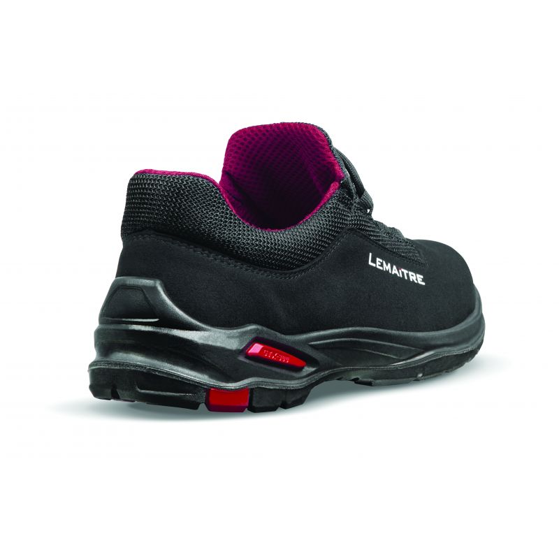 chaussure de securite noir et jaune