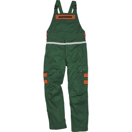 Pantalon De Travail Delta Plus PanostrPa - Polyester/coton/élasthanne Bleu Marine/orange - Taille XXL - Soufflet Dos élastique