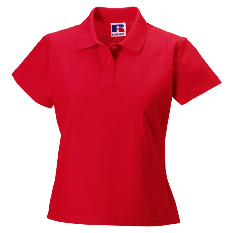Polo femme rouge Clearance