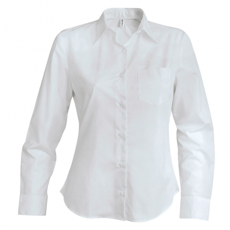 Chemise blanche manche longue femme Clearance