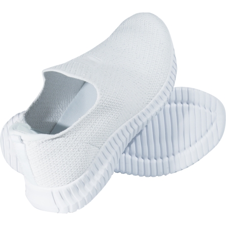 Chaussures Infirmière Hurry Jump - Sabot Médical Blanc Antidérapant | Lavable Machine 30° | Confort EVA | Bride Amovible