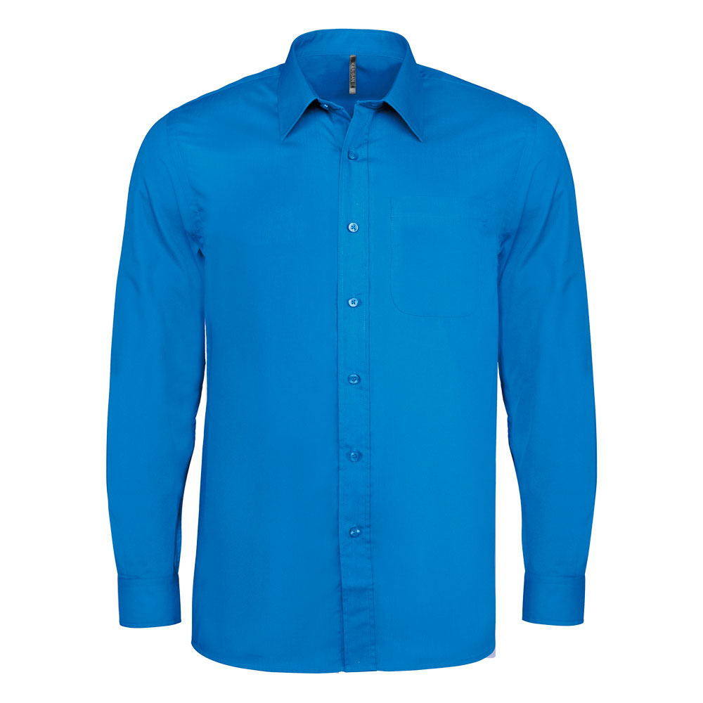 chemise homme turquoise