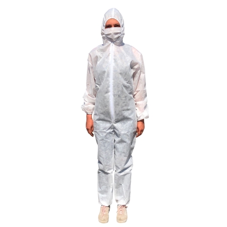 Combinaison Poly pro avec capuche Combinaison Poly pro avec capuche
