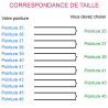 Sabot de bloc perfore Violet Sabot de bloc perfore Violet