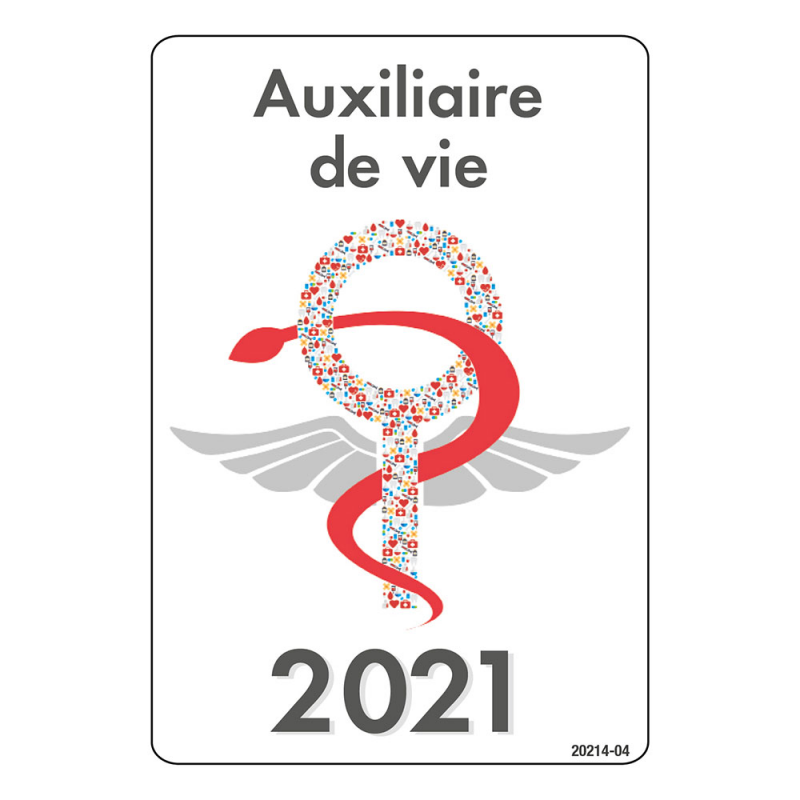 Des Jours Et Des Vies 2021 Caducée 2021 fantaisie Auxiliaire de vie 2021 - label-blouse.net