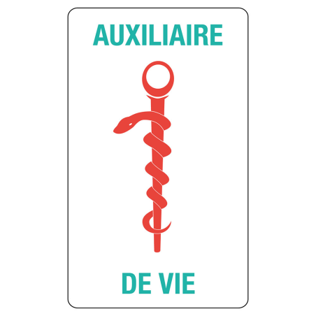 Caducé auxiliaire de vie vitro Caducé auxiliaire de vie vitro