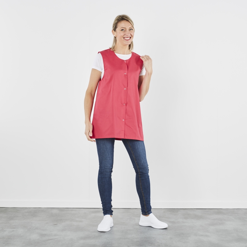 Blouse De Travail Sans Manches Pour Femme - Marque Ozabi - Neuf Avec étiquettes - Style Moderne
