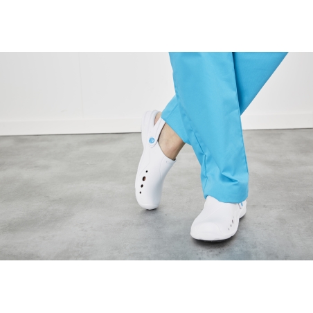 Sabot Médical Blanc lavable pour infirmiere Sabot Médical Blanc lavable pour infirmiere