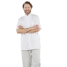 Tunique medicale homme col officier Blouse médicale Homme Blanche Tunique medicale homme col officier Blouse médicale Homme Blanche