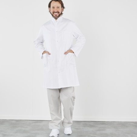 Blouse chimie et Médicale Col Officier manches longues Blouse chimie et Médicale Col Officier manches longues