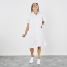 Blouse Blanche femme col tailleur manches courtes Blouse Blanche femme col tailleur manches courtes