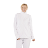 Veste Micropolaire zippée à Broder white Veste Micropolaire zippée à Broder white