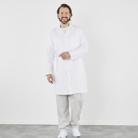 Blouse Blanche medicale et chimie col taille manches longues Blouse Blanche medicale et chimie col taille manches longues
