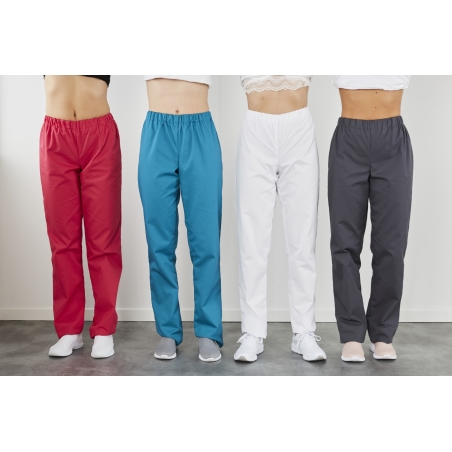 Pantalon Médical Mixte Blanc Hopital