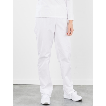 Pantalon Médical Mixte Blanc Hopital