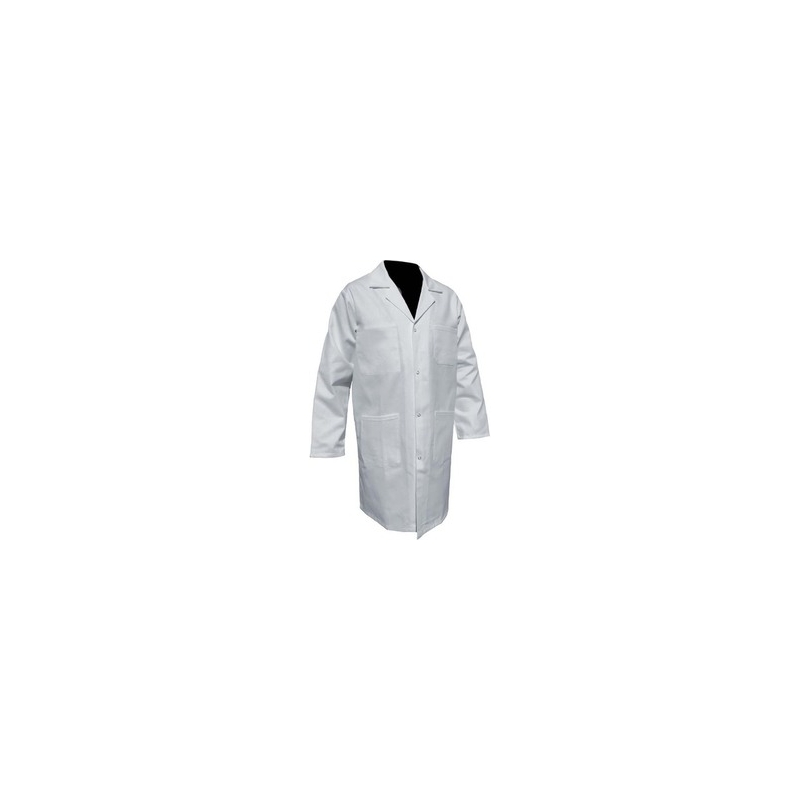 Blouse De Chimie Taille M - 100% Coton - Blanche