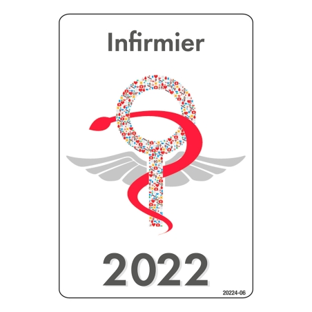 Caducée 2022 fantaisie Infirmier
