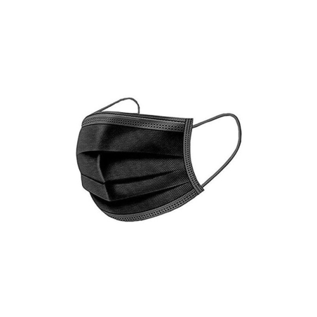 MASQUE 3 PLIS USAGE UNIQUE NOIR MASQUE 3 PLIS USAGE UNIQUE NOIR