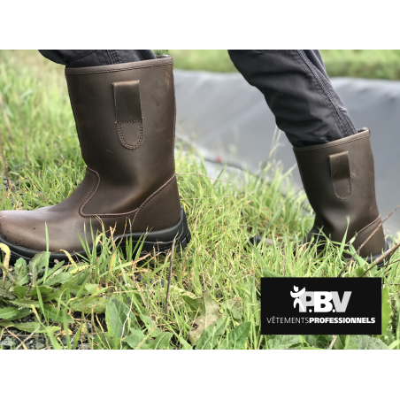 PBV BOTTES SECU FOURRÉES MARRONS TC38 PBV BOTTES SECU FOURRÉES MARRONS TC38