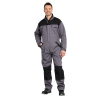 Combinaison de travail Typhon avec poches genoux Gris Noir Combinaison de travail Typhon avec poches genoux Gris Noir