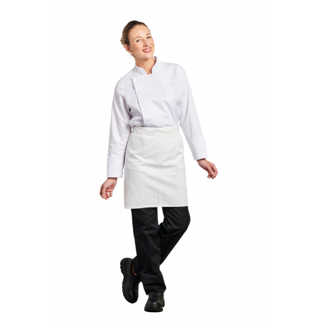 Details about   Tablier de cuisine 100% COTON 220 g blanc 