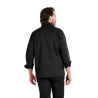 Veste de cuisine noire Manches longues Homme Femme Veste de cuisine noire Manches longues Homme Femme