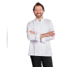 veste cuisine classique manches longues Blanche veste cuisine classique manches longues Blanche
