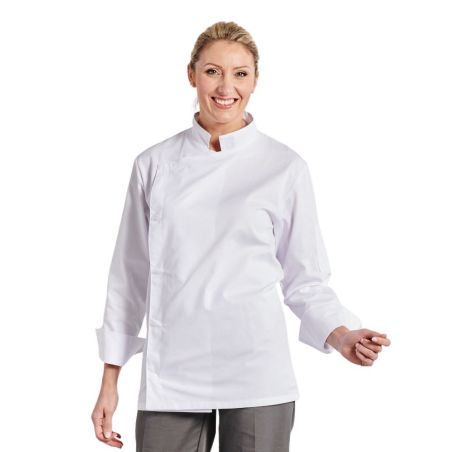 veste cuisine classique manches longues Blanche veste cuisine classique manches longues Blanche