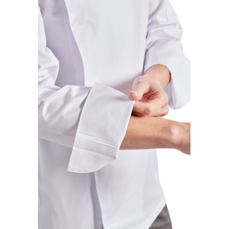 veste cuisine classique manches longues Blanche veste cuisine classique manches longues Blanche