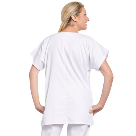 Tunique médicale amériacine Blanche infirmiere aide soignante Tunique médicale amériacine Blanche infirmiere aide soignante