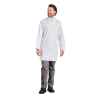 Blouse Blanche col mao manche longue laboratoire Blouse Blanche col mao manche longue laboratoire