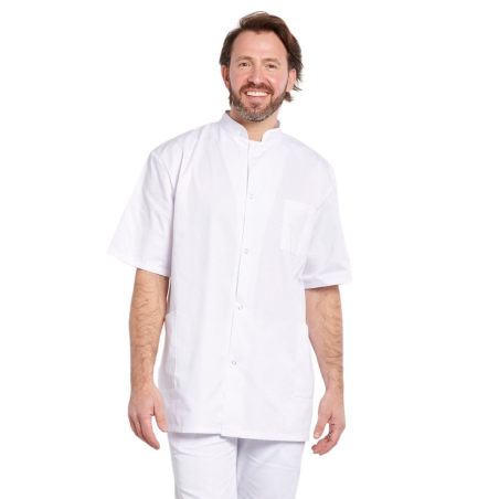 Tunique medicale homme col officier Tunique medicale homme col officier