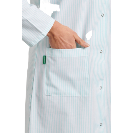 Blouse Médicale Femme Verte manches longue col tailleur Blouse Médicale Femme Verte manches longue col tailleur
