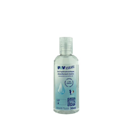 Gel Hydroalcoolique en flacon de 30 ml format poket Fabrication Francaise Gel Hydroalcoolique en flacon de 30 ml format poket Fabrication Francaise
