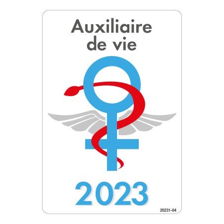 Caducée 2023 signe femme Auxiliaire de vie 202 Caducée 2023 signe femme Auxiliaire de vie 202