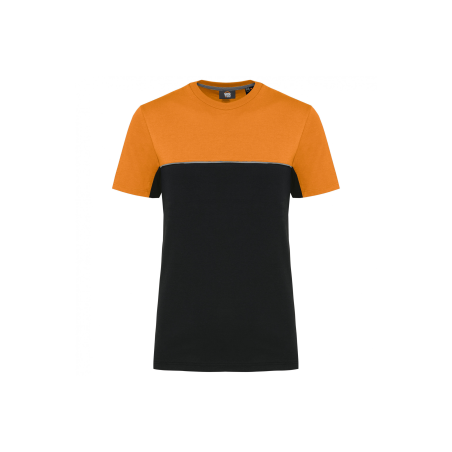 T-shirt bicolore MC unisexe écoresponsable T-shirt bicolore MC unisexe écoresponsable