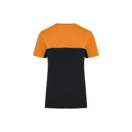 T-shirt bicolore MC unisexe écoresponsable T-shirt bicolore MC unisexe écoresponsable