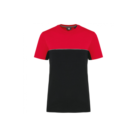 T-shirt bicolore MC unisexe écoresponsable T-shirt bicolore MC unisexe écoresponsable