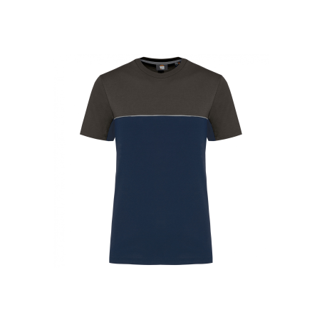 T-shirt bicolore MC unisexe écoresponsable T-shirt bicolore MC unisexe écoresponsable