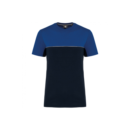 T-shirt bicolore MC unisexe écoresponsable T-shirt bicolore MC unisexe écoresponsable
