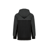 Veste molleton bicolore zippée à capuche Veste molleton bicolore zippée à capuche