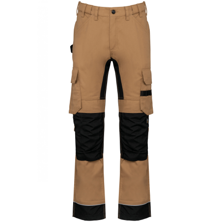 Pantalon de travail Camel / Black Pantalon de travail Camel / Black