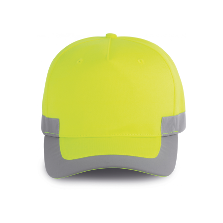 Casquette 5 panneaux Fluorescent Yellow Casquette 5 panneaux Fluorescent Yellow